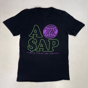 ASAP Ferg Graphic T-shirt Women Small Black Short Sleeve Music